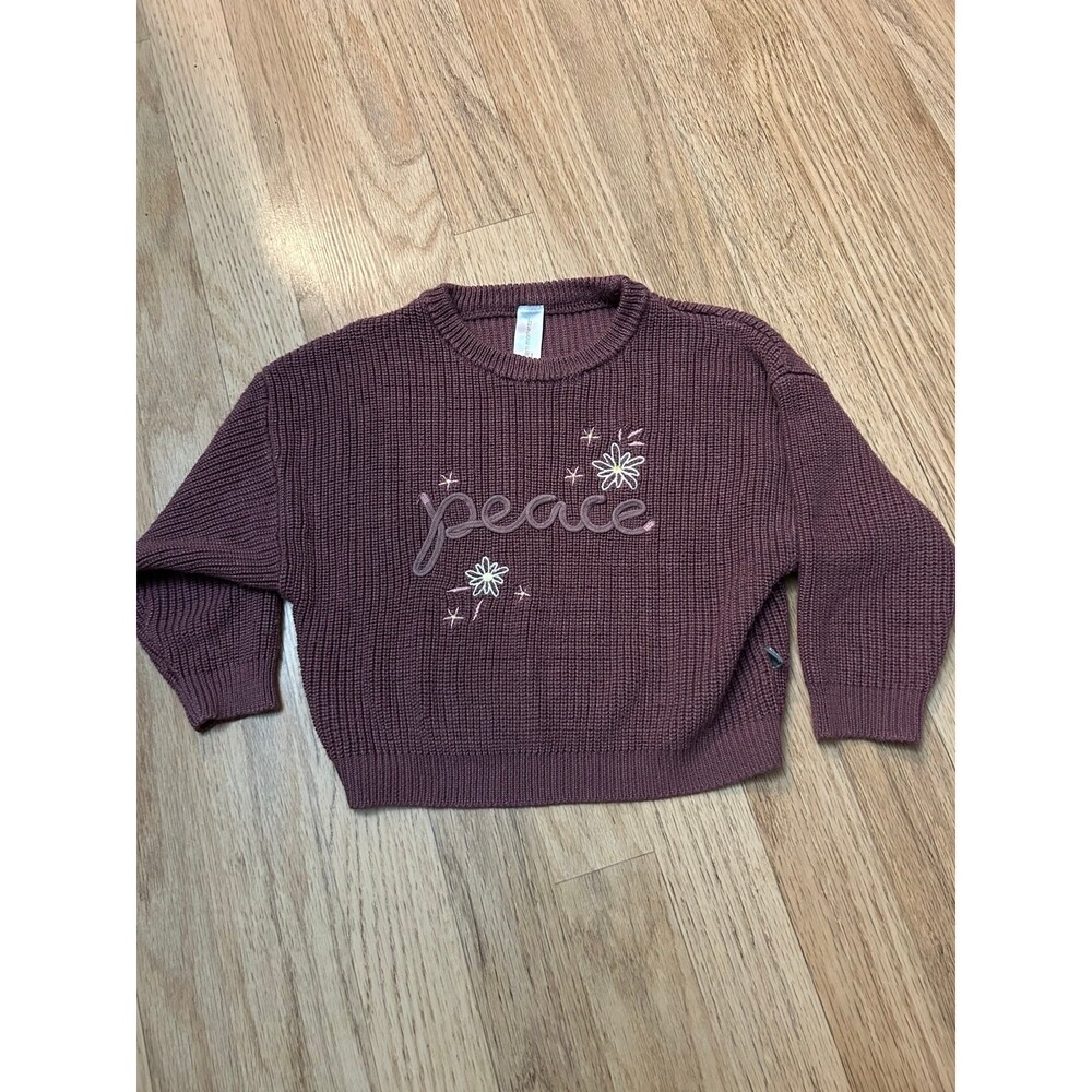 Modern Moments “Peace” Sweater – Size 3T